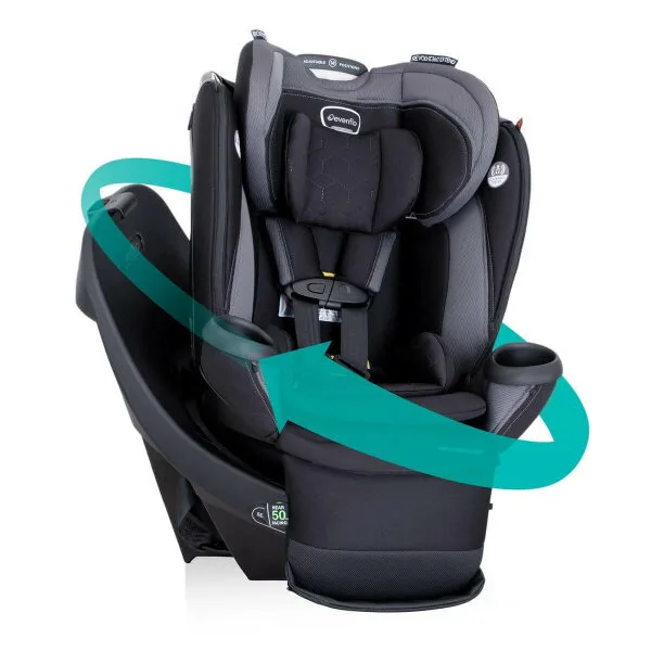 Evenflo Revolve 360 Extend Quick Clean Baby On The Move