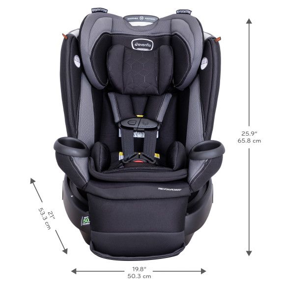Evenflo Revolve 360 Extend Quick Clean Baby On The Move