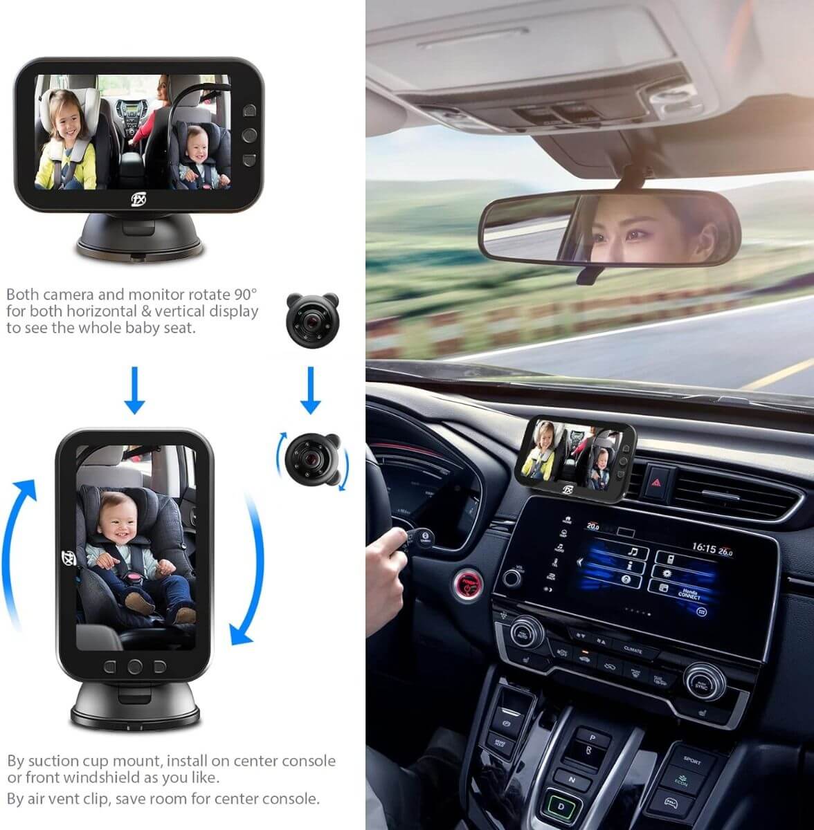 Car seat camera app sale