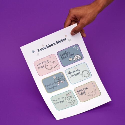 Lunch box notes Lunch box notes