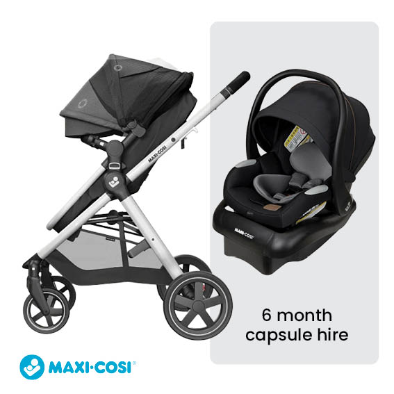 Maxi Cosi Zelia 2 Travel System Hire Bundle Baby On The Move