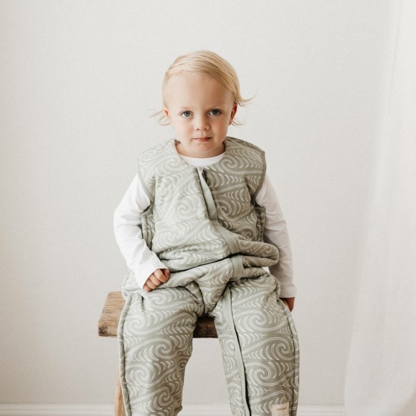 Woolbabe X BO & KO Collab Duvet Sleeping Suit - Image 3