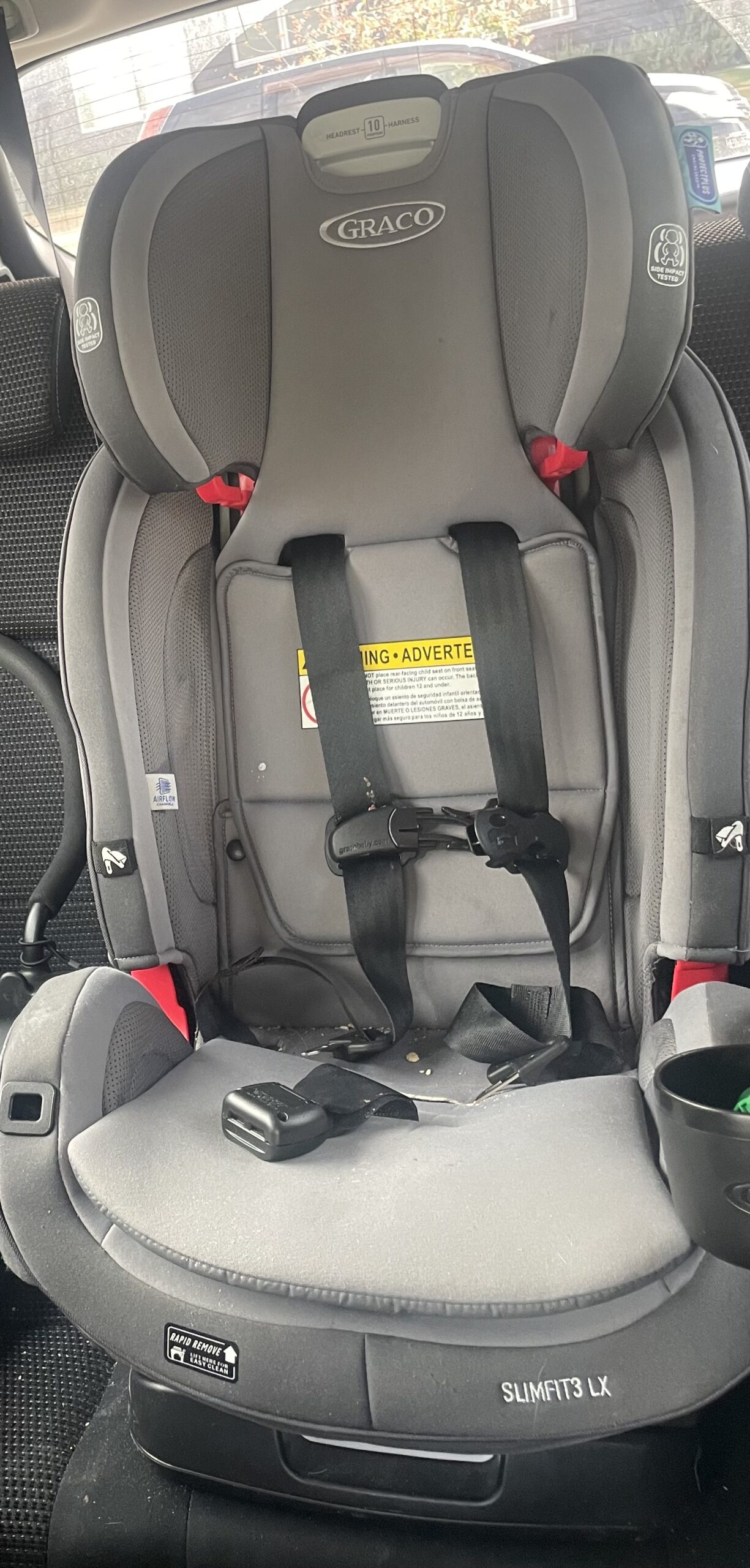 Graco SlimFit3 LX All in One Car Seat Baby On The Move